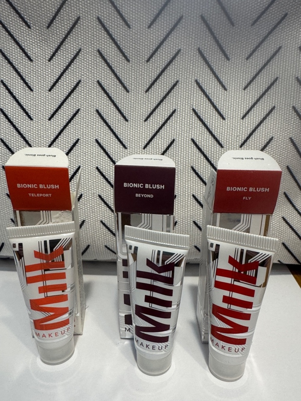 Milk Makeup Bionic Blush in Teleport, Beyond and Fly- Set of 3- $24 retail each